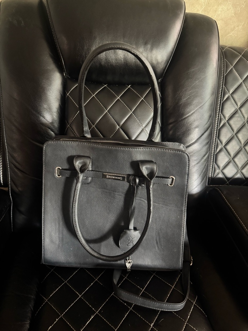 Browning Black Leather purse